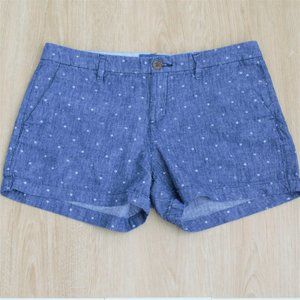 Old Navy Everyday Short, Jeans with dots, Size 4